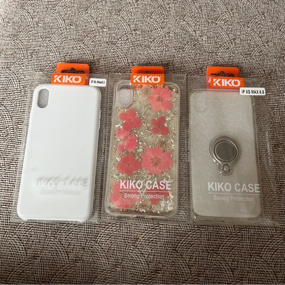 Kiko Iphone XsMax case- 3 pcs. - Picture 1 of 7